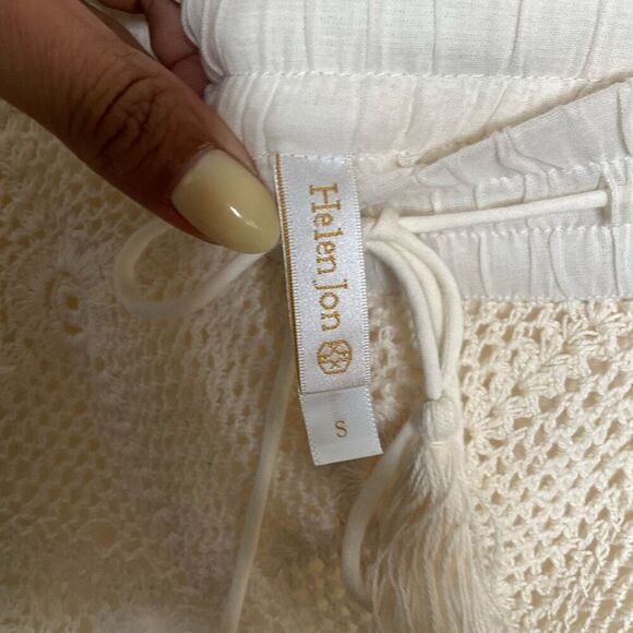 Helen Jon Scallop Crochet Maxi Skirt/Bandeau Dress - Picture 9 of 11